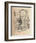 'Odo dismissed from Rochester Castle', c1860, (c1860)-John Leech-Framed Giclee Print