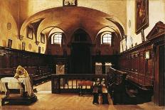 Dominican Friar in the Convent of Santa Monica in Florence, 1875-Odoardo Perini-Giclee Print