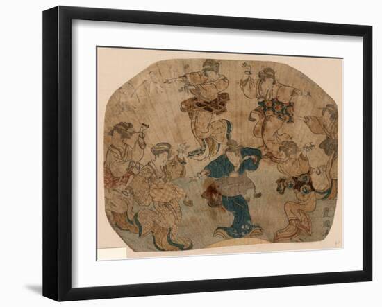 Odori [Enbu?] No Zu-Utagawa Toyokuni-Framed Giclee Print