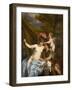 Odysseus and Calypso-Gerard De Lairesse-Framed Art Print