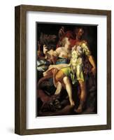 Odysseus and Circe-Bartholomaeus Spranger-Framed Giclee Print