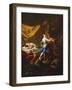 Odysseus and Diomedes in Rhesus's Tent-Corrado Giaquinto-Framed Giclee Print