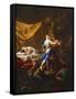 Odysseus and Diomedes in Rhesus's Tent-Corrado Giaquinto-Framed Stretched Canvas