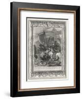 Odysseus and His Companions Avoid the Charms of the Sirens-null-Framed Art Print