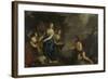 Odysseus and Nausicaa, Joachim Von Sandrart-Joachim Von Sandrart-Framed Art Print