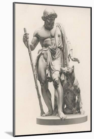 Odysseus is Recognised by His Dog Argos-Robert Brown-Mounted Photographic Print