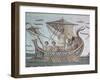 Odysseus passing the Siren's rock, 3rd century. Artist: Unknown-Unknown-Framed Giclee Print