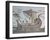 Odysseus passing the Siren's rock, 3rd century. Artist: Unknown-Unknown-Framed Giclee Print