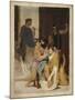 Odysseus Recognized by His Nurse Eurycleia (Sketch)-Gustave Clarence Rodolphe Boulanger-Mounted Giclee Print