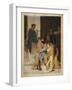 Odysseus Recognized by His Nurse Eurycleia (Sketch)-Gustave Clarence Rodolphe Boulanger-Framed Giclee Print