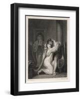 Odysseus Returns to His Wife Penelope-Issac Taylor-Framed Art Print