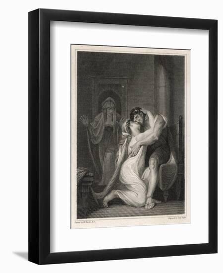 Odysseus Returns to His Wife Penelope-Issac Taylor-Framed Art Print