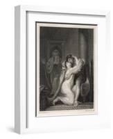 Odysseus Returns to His Wife Penelope-Issac Taylor-Framed Art Print