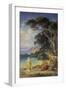 Odysseus Taking Leave of Calypso, 1864-Fredrich Preller-Framed Giclee Print