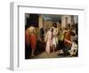 Oedipus and Antigone or the Plague of Thebes-Charles Francois Jalabert-Framed Giclee Print