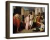 Oedipus and Antigone or the Plague of Thebes-Charles Francois Jalabert-Framed Giclee Print