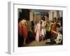 Oedipus and Antigone or the Plague of Thebes-Charles Francois Jalabert-Framed Giclee Print