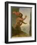 Oedipus and the Sphinx, 1808-Jean Auguste Dominique Ingres-Framed Giclee Print