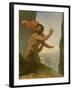 Oedipus and the Sphinx, 1808-Jean Auguste Dominique Ingres-Framed Giclee Print