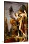 Oedipus and the Sphinx, 1864-Gustave Moreau-Stretched Canvas