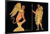 'Oedipus and the Sphinx', 1880-Antique-Framed Giclee Print