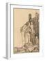 Oedipus and the Sphinx, 1891-Charles Ricketts-Framed Giclee Print