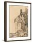 Oedipus and the Sphinx, 1891-Charles Ricketts-Framed Giclee Print