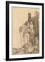 Oedipus and the Sphinx, 1891-Charles Ricketts-Framed Giclee Print