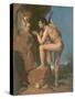 Oedipus and the Sphinx, C.1826-Jean-Auguste-Dominique Ingres-Stretched Canvas