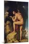 Oedipus and the Sphinx-Jean-Auguste-Dominique Ingres-Mounted Art Print