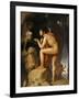 Oedipus and the Sphinx-Jean-Auguste-Dominique Ingres-Framed Giclee Print