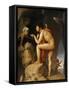 Oedipus and the Sphinx-Jean-Auguste-Dominique Ingres-Framed Stretched Canvas