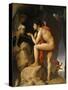 Oedipus and the Sphinx-Jean-Auguste-Dominique Ingres-Stretched Canvas