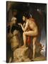 Oedipus and the Sphinx-Jean-Auguste-Dominique Ingres-Stretched Canvas
