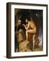 Oedipus and the Sphinx-Jean-Auguste-Dominique Ingres-Framed Giclee Print