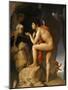 Oedipus and the Sphinx-Jean-Auguste-Dominique Ingres-Mounted Giclee Print