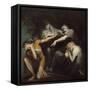 Oedipus Cursing His Son, Polynices, 1786-Henry Fuseli-Framed Stretched Canvas