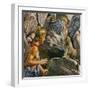 Oedipus Encountering the Sphinx-Payne-Framed Giclee Print
