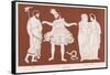 Oedipus Rex, Oedipus Realises the Horror of the Crimes He Has Unwittingly Committed-null-Framed Stretched Canvas