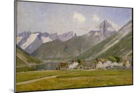 Oeie, Norangsvalley, 1894-Johannes Martin Grimelund-Mounted Giclee Print