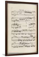 Oeuvre dernier et posthume...Deux sonates pour forte piano avec accompagnement de violon et basse-Jan Ladislav Dussek-Framed Giclee Print