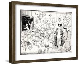 'Of Course, We Go Flat Out for the Ego Here', Punch, 27th November 1935-Pont-Framed Giclee Print