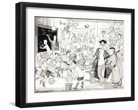 'Of Course, We Go Flat Out for the Ego Here', Punch, 27th November 1935-Pont-Framed Giclee Print