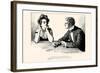 Of Course You Can Tell Fortunes With Cards-Charles Dana Gibson-Framed Art Print