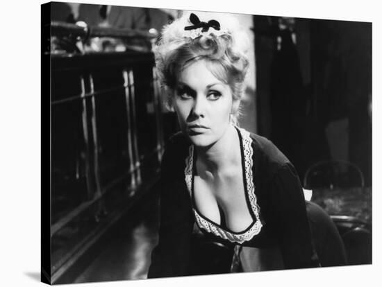 OF HUMAN BONDAGE, 1964 directed by KEN HUGHES Kim Novak (b/w photo)-null-Stretched Canvas