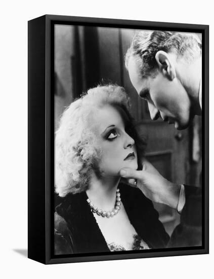 Of Human Bondage, Bette Davis, Leslie Howard, 1934-null-Framed Stretched Canvas