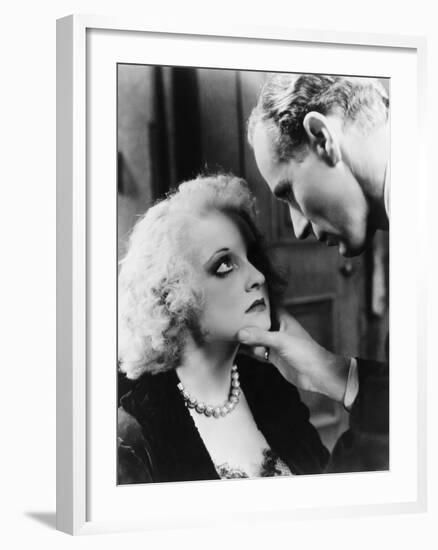 Of Human Bondage, Bette Davis, Leslie Howard, 1934-null-Framed Photo