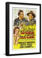 Of Mice and Men, 1939-null-Framed Giclee Print