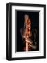 Of Soul and Sword Tatoo Girl-null-Framed Art Print