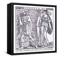 Of the Contest for the Arms of Achilles-Herbert Cole-Framed Stretched Canvas